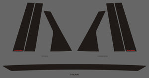 Hyundai Tucson (SUV) | 2022-2025 | Pillars kit | #HYTU22PIK