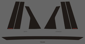 Hyundai Tucson N Line (SUV) | 2022-2025 | Pillars kit | #HYTU22PIK