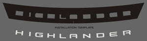 Toyota Highlander (SUV) | 2020-2026 | Hood Logo | #TOHI20LO1
