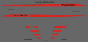 Hyundai Tucson N Line (SUV) | 2022-2024 | Exterior Kit | #HYTN22EXK
