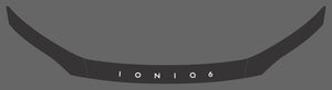 Hyundai Ioniq 6 (Sedan) | 2023-2025 | Hood Deflector w/logo | #HYI623DEL