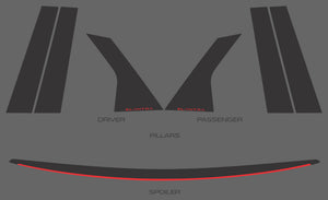 Hyundai Elantra (Sedan) | 2024-2026 | Pillars kit | #HYEL24PKI