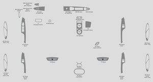 Genesis GV70 (SUV) | 2022-2024 | Dash kit (Full) | #GEV722INT