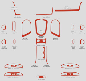 Hyundai Ioniq 5 N (SUV) | 2025-2026 | Dash kit (Full) | #HY5N25INF