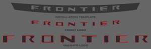 Nissan Frontier (King Cab) | 2025-2025 | Logo Kit (2Tone) | #NIFR25LIK