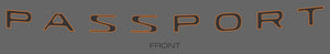 Honda Passport (SUV) | 2026-2026 | 2Tone Hood Logo | #HOPA26LIG