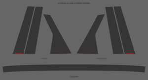 Hyundai Tucson (SUV) | 2022-2026 | Pillars kit | #HYTU22PI2