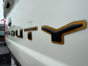 Ford F-350 Super Duty (SuperCab) | 2023-2026 | Tailgate Logo | #FOF223LOT