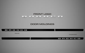 Ford Bronco (SUV) | 2021-2025 | Exterior Trim | #FOBR21EXK