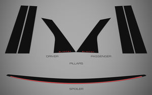 Hyundai Elantra (Sedan) | 2024-2026 | Pillars kit | #HYEL24PKI