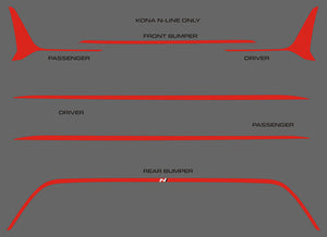 Hyundai Kona N (SUV) | 2022-2023 | Rocker Kit | #HYKN22RKK