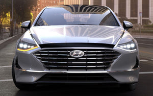 Hyundai Sonata (sedán) | 2020-2023 | Deflector de capó | #HYSO20DEF