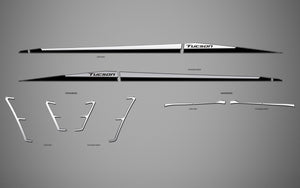 Hyundai Tucson N Line (SUV) | 2022-2025 | Rocker (2Tone) Kit | #HYTU22RIK