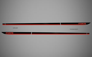 Kia Forte (Sedan) | 2019-2024 | Rocker (2Tone) | #KIFO19RKI