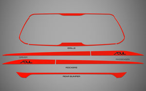 Kia Soul (Wagon) | 2020-2022 | Exterior Trim | #KISO20EXT