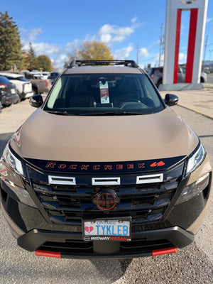 Nissan Rogue (SUV) | 2021-2026 | Hood Deflector + logo | #NIRO21DE2
