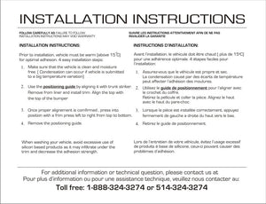 Nissan Sentra (Sedan) | 2013-2019 | Bumper wrap protector | #NISE13BPM