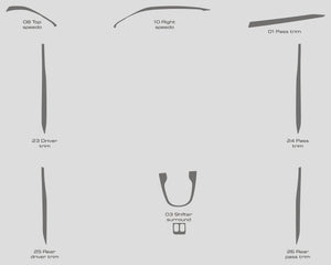 Honda Fit (Hatchback) | 2015-2020 | Dash kit (Signature) | #HOFI15SG2