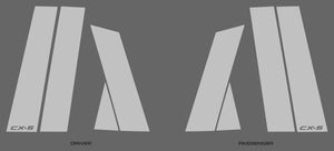 Mazda CX-5 (SUV) | 2017-2025 | Pillars | #MAC517PIL