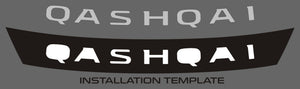 Nissan Rogue Sport (SUV) | 2017-2022 | Logotipo de la capucha | #NIQA17LOG