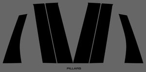 Mitsubishi RVR (SUV) | 2020-2026 | Pillars | #MIRV20PIL