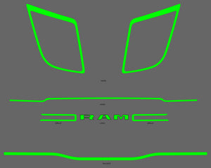 Ram 1500 (Regular Cab) | 2019-2025 | Exterior Trim | #RA1519EXT