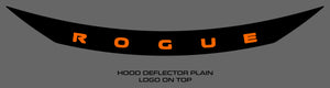 Nissan Rogue (SUV) | 2021-2025 | Hood Deflector + logo | #NIRO21DEK