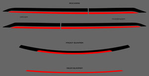 Kia Sorento (SUV) | 2021-2023 | Rocker (2Tone) Kit | #KISR21RIK