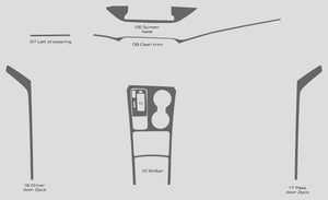 Kia Stinger (Sedan) | 2018-2023 | Dash kit (Signature) | #KIST18INT