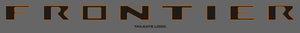 Nissan Frontier (King Cab) | 2022-2025 | 2Tone Tailgate Logo | #NIFR22LOI