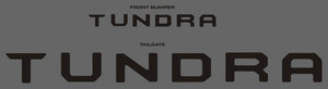 Toyota Tundra (Double Cab) | 2022-2026 | Logo Kit | #TOTU22LOK
