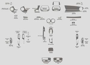 Chevrolet Camaro (Coupé) | 2016-2024 | Kit de tablero (completo) | #CHCA16INF