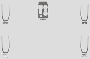 Ford Bronco Sport (SUV) | 2021-2024 | Dash kit (Full) | #FOBS21SGN