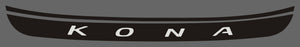 Hyundai Kona (SUV) | 2022-2023 | Bumper protector w/logo | #HYKO22BUL