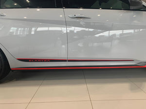 Hyundai Elantra (Sedan) | 2021-2026 | Rocker (2Tone) | #HYEL21RKI