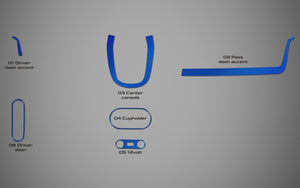 Hyundai Ioniq 5 (SUV) | 2022-2024 | Dash kit (Signature) | #HYI522SGN