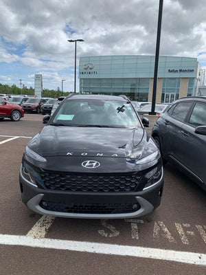 Hyundai Kona (SUV) | 2022-2023 | Hood Deflector w/logo | #HYKO22DEL