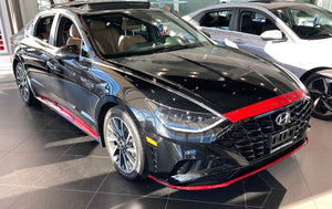 Hyundai Sonata (sedán) | 2020-2023 | Deflector de capó con logo | #HYSO20DEL
