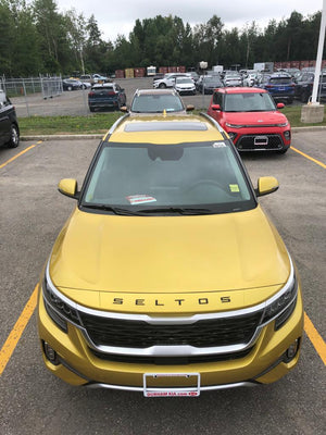 Kia Seltos (SUV) | 2021-2025 | Hood Protector + logo | #KISS21DEK