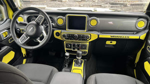 Jeep Wrangler Unlimited (SUV) | 2018-2023 | Dash kit (Full) | #JEWR18INF