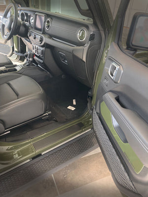 Jeep Wrangler (SUV) | 2018-2025 | Door Sills | #JEWR18SIL