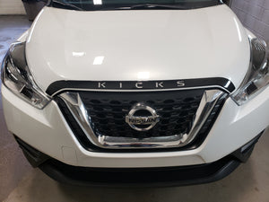 Nissan patadas (SUV) | 2019-2020 | Deflector de capó con logo | #NIKI18DEL