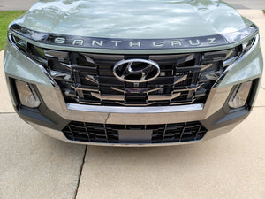 Hyundai Santa Cruz (Pickup) | 2022-2025 | Hood Deflector w/logo | #HYSC22DEL