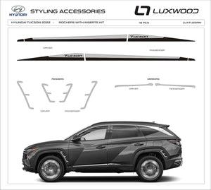 Hyundai Tucson N (SUV) | 2022-2024 | Exterior Trim | #HYTU22RIK