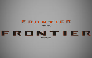 Nissan Frontier (King Cab) | 2022-2024 | Logo Kit (2Tone) | #NIFR22LIK