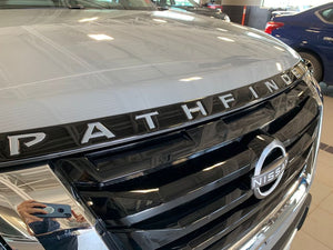 Nissan Pathfinder (SUV) | 2022-2025 | Hood Deflector w/logo | #NIPA22DEL