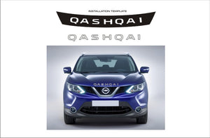 Nissan Rogue Sport (SUV) | 2017-2022 | Logotipo de la capucha | #NIQA17LOG
