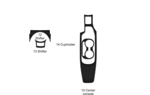 Subaru BRZ (Coupé) | 2013-2019 | Kit de tablero (completo) | #SUBR13INF