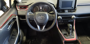 Toyota RAV4 Hybrid (SUV) | 2019-2025 | Dash kit (Signature) | #TORA19SGN