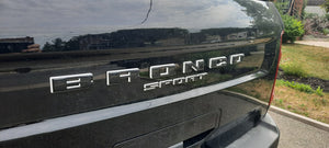 Ford Bronco Sport (SUV) | 2022-2025 | Logo Kit | #FOBS21LOK